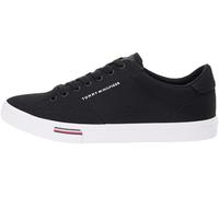 Tommy Hilfiger Vulc Core RWB CVS FM0FM05813 Long Lace Low Top, Noir (Black), 9