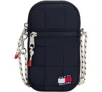 Tommy Hilfiger Wavy Flag Quilted Phone Bag Ka0ka00039, Sacs à Main Mixte Enfant, Blue (Space Blue), Taille Unique