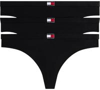 Tommy Hilfiger Uw0uw06139 Thong 3 Units Noir L Femme