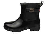 Tommy Hilfiger Women FLAG BELT HW RAINBOOT, Black, 38 EU