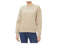 Tommy Hilfiger Women MDRN REG Corp Logo C-NK SWTSHRT WW0WW39791 Khaki (Classic Khaki) XL