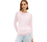 Tommy Hilfiger Co Cardi Fine GG Ls Boat-NK SWT Ww0ww44975 Pull-Over, Pink (Light Pink), XS Femme