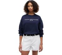 Tommy Hilfiger Women's Corp Logo Mdrn Swtsrt Ww0Ww47831, Bleu, M