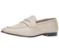 Tommy Hilfiger Women's Essential Leather Loafer Fw0fw07769 Other Shoes, Grey Smooth Taupe, 39 EU