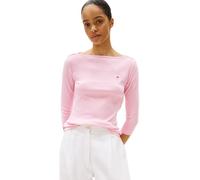 Tommy Hilfiger Women's New Cody Slim Boat-NK 3/4SLV WW0WW40589 S/S Knit Tops, Pink (Classic Pink), 3XL