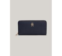 Tommy Hilfiger Emblem Large Za Woman Wallet Bleu Femme