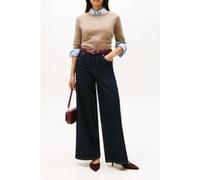 Tommy Hilfiger Wool Cash C-neck Loose Sweater Heathered Taupe Taille: S | Pulls Outlet | Femme | Le Noir