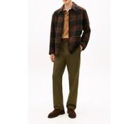 Tommy Hilfiger Wool Dbl Face Check Black/pure Brown Taille: S | Vestes légères Outlet | Homme | Marron