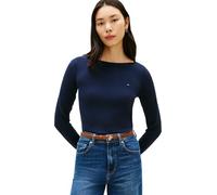 Tommy Hilfiger Ww0Ww40099 Pull en Jersey pour Femme Bleu Taille XL