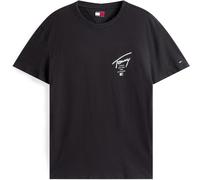 Tommy Jeans Back Flag Logo T-Shirt Black Sig 2 L Male