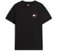 Tommy Jeans Back Flag Logo T-Shirt Drapeau Noir XS Male