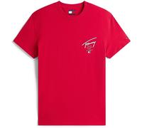 Tommy Jeans T-Shirt 'CITY' rouge / noir / blanc, Taille S