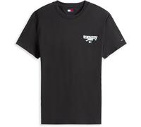 Tommy Jeans T-Shirt bleu clair / noir / blanc, Taille M