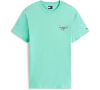 Tommy Jeans Back Flag Logo T-Shirt Sig City Green M Male