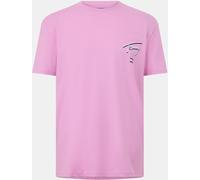 Tommy Jeans Back Flag Logo T-Shirt Sig City Rose S Male