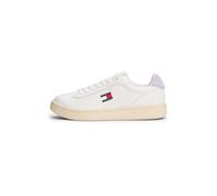 Tommy Jeans Baskets basses 'ARCHIVE' 98' écru / bleu marine / rouge, Taille 40