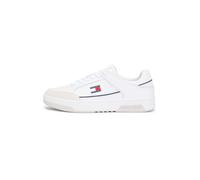 Tommy Jeans Baskets basses bleu foncé / rouge vif / blanc / blanc cassé, Taille 43