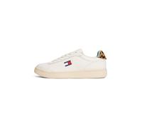Tommy Jeans Baskets basses bleu / marron / rouge / noir / blanc, Taille 41