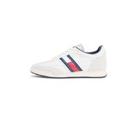 Tommy Jeans Baskets basses 'CLEATED' bleu marine / bleu pastel / gris / rouge, Taille 40