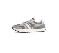 Tommy Jeans Baskets basses 'Ess' gris / gris clair / blanc, Taille 42