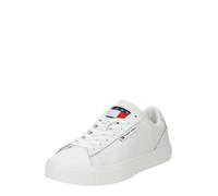 Tommy Hilfiger Leather Cupsole Sneaker Ecru Taille: 40 | Baskets Outlet | Femme | Marron