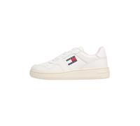 Tommy Jeans Baskets basses 'Retro Basket Ess Meg 3A3' bleu marine / rouge / blanc, Taille 40