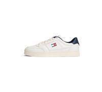 Tommy Jeans Baskets basses 'THE GREENWICH NEW ESS' bleu marine / rouge vif / blanc, Taille 42