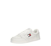 Tommy Jeans Baskets basses 'THE GREENWICH NEW ESS' écru / bleu marine / rouge foncé, Taille 45