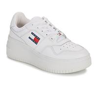 Baskets Tommy Jeans TJW RETRO BASKET FLATFORM ESS pour Femme 41 Blanc