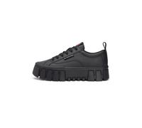 Tommy Jeans Femme Tjw Vulc Flatform Leather En0En03008 Bas, Black (Black), 39 EU