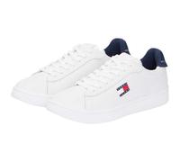 Tommy Jeans Baskets Cuvette Homme Archive '98 en Cuir, Multicolore (RWB), 45