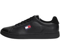 Tommy Jeans Baskets Cuvette Homme Archive '98 en Cuir, Noir (Black), 41
