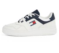 Tommy Jeans Baskets Cuvette Homme Chaussures, Bleu (Navy), 40