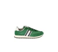Tommy Jeans Baskets de Course pour Homme, Terrain Vert, 41 EU