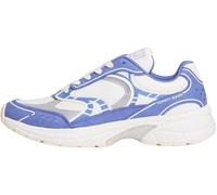 Tommy Jeans Baskets de Running Damen Archive '25 Semelle Épaisse, Multicolore (Ecru/Soft Sapphire), 42