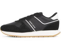 Tommy Jeans Baskets de Running Femme Eva Retro en Daim, Noir (Black), 40