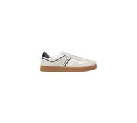 Tommy Jeans - Baskets en cuir collection pour homme - Homme - Chaussures - Beige - Taille: 41 EU