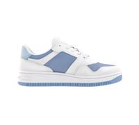 Tommy Jeans - Baskets en cuir style rétro basket - Femme - Chaussures - Multicolore - Taille: 36 EU
