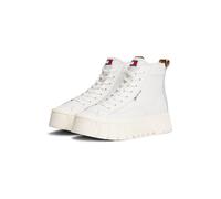 Tommy Jeans Baskets hautes noisette / brun foncé / blanc, Taille 41