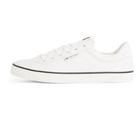 Tommy Jeans Baskets Vulcanisées Homme Bumper Basses, Blanc (Ecru), 40