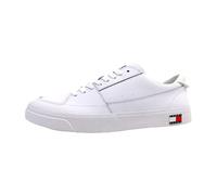 Tommy Jeans Baskets Vulcanisées Homme Chaussures, Blanc (White), 41