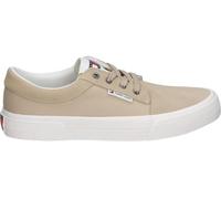 Tommy Jeans Baskets Vulcanisées Homme Skater Derby Chaussures, Beige (Gentle Gold), 43