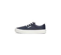 Tommy Jeans Baskets Vulcanisées Homme Skater Derby Chaussures, Bleu (Dark Night Navy), 45