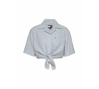 TOMMY JEANS Blouse Coupe Courte bleu clair | S