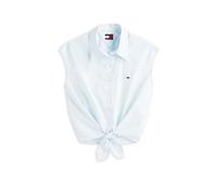 TOMMY JEANS Bluse bleu clair | L