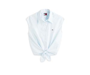 TOMMY JEANS Bluse bleu clair | XS