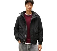 Tommy Jeans Bomber Homme City Ready avec Capuche, Noir (Black), L