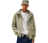 Tommy Jeans Bomber Homme City Ready avec Capuche, Vert (Utility Sage), M