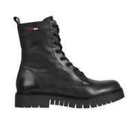 Tommy Jeans - Botte à lacets urbaine - Femme - Chaussures - Noir - Taille: 36 EU