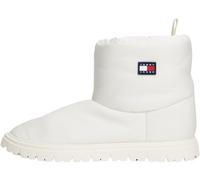 Tommy Jeans Bottes Mid Boot Femme Fourrées, Ivoire (Ivory), 39